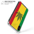 Marijuana Rasta Flag iPhone X/XS Clear Case