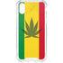 Marijuana Rasta Flag iPhone XS Clear Case
