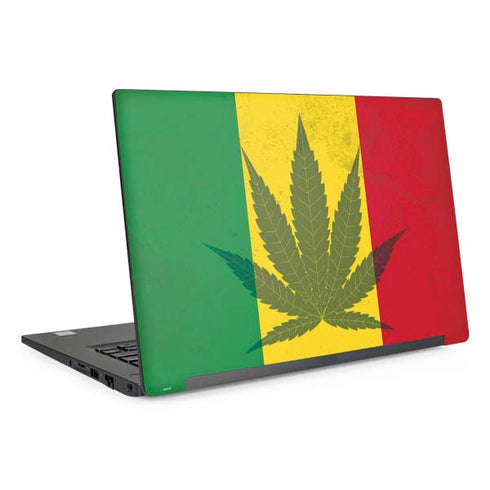 Marijuana Rasta Flag Dell Latitude Skin