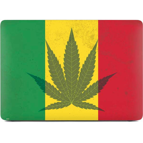 Marijuana Rasta Flag Apple MacBook Air Skin