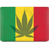 Marijuana Rasta Flag Apple MacBook Air Skin