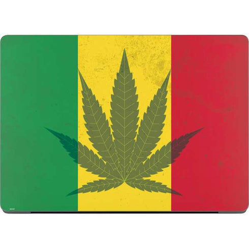 Marijuana Rasta Flag Apple MacBook Pro 14-inch Skin