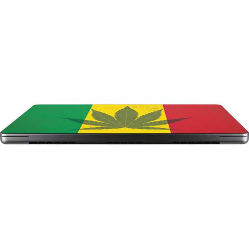 Marijuana Rasta Flag Apple MacBook Pro 14-inch Skin