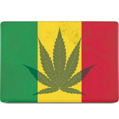 Marijuana Rasta Flag MacBook Skins