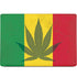 Marijuana Rasta Flag MacBook Skins