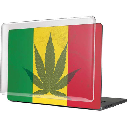 Marijuana Rasta Flag MacBook Cases