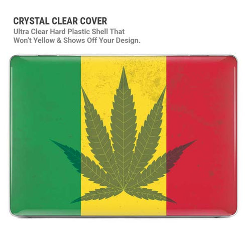 Marijuana Rasta Flag MacBook Cases