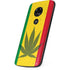 Marijuana Rasta Flag Moto E5 Play Skin
