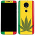 Marijuana Rasta Flag Moto E5 Plus Skin