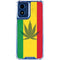 Marijuana Rasta Flag Moto G 5G (2024) Clear Case
