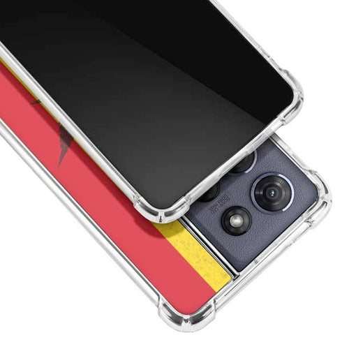 Marijuana Rasta Flag Moto G Stylus 5G (2025) Clear Case
