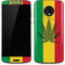 Marijuana Rasta Flag Moto G6 Skin