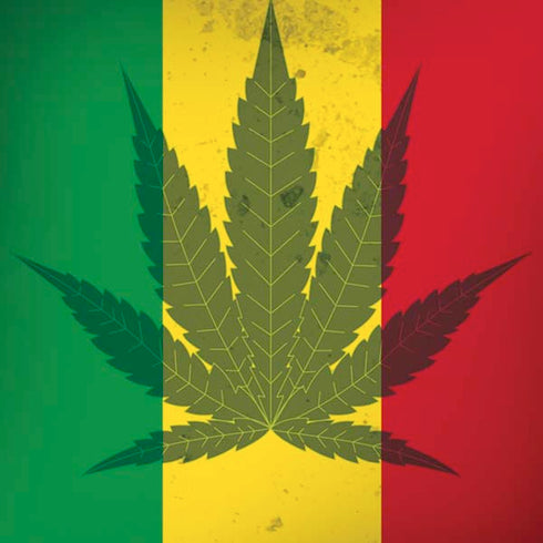 Marijuana Rasta Flag Moto G6 Skin