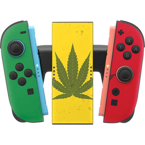 Marijuana Rasta Flag Nintendo Switch 2 (2025) Joy-Con Controller Skin