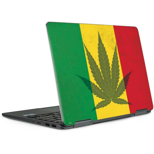 Marijuana Rasta Flag Notebook 9 Pro 13in (2017) Skin