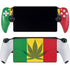 Marijuana Rasta Flag PlayStation Portal Remote Player Skin