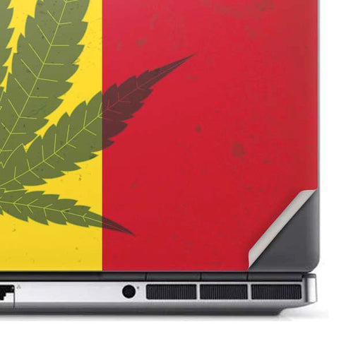 Marijuana Rasta Flag Dell Precision Skin