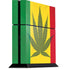Marijuana Rasta Flag PlayStation PS4 Skins