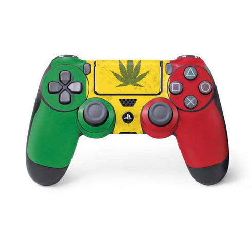 Marijuana Rasta Flag PlayStation PS4 Skins