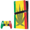 Marijuana Rasta Flag PS5 Pro Bundle Skin