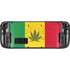 Marijuana Rasta Flag Steam Deck Handheld Gaming Computer Skin