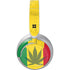 Marijuana Rasta Flag Surface Headphones Skin