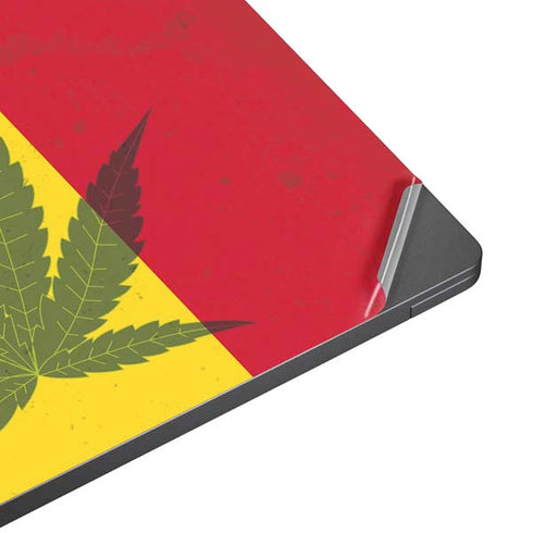 Marijuana Rasta Flag Surface Laptop 7 13.8in Skin