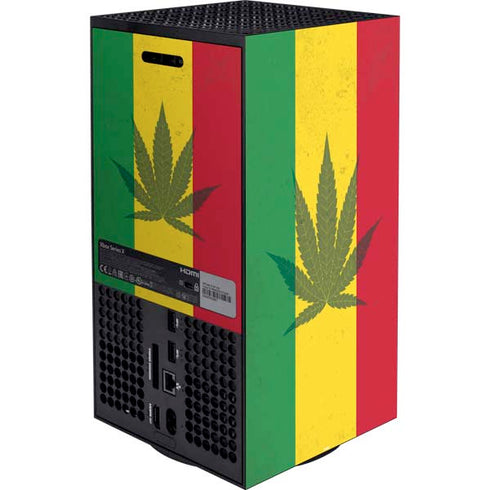 Marijuana Rasta Flag XBox Series X Digital Edition Bundle Skin