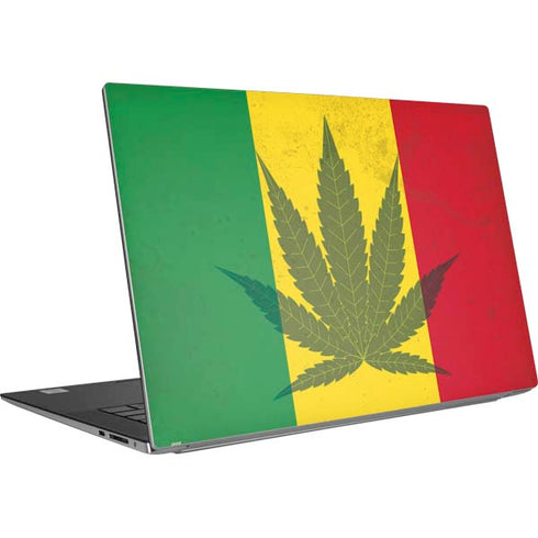 Marijuana Rasta Flag Dell XPS Skin