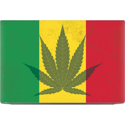 Marijuana Rasta Flag Dell XPS Skin
