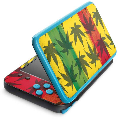 Marijuana Rasta Pattern Nintendo Skins