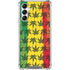 Marijuana Rasta Pattern Gabb Phone 4 Clear Case