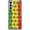 Marijuana Rasta Pattern Galaxy A16 5G Clear Case