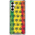 Marijuana Rasta Pattern Galaxy A16 5G Clear Case