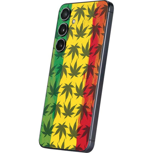 Marijuana Rasta Pattern Galaxy A16 5G Skin