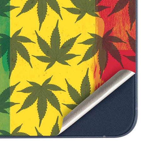 Marijuana Rasta Pattern Galaxy A36 5G Skin