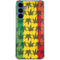 Marijuana Rasta Pattern Galaxy A55 5G Clear Case