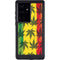 Marijuana Rasta Pattern Galaxy S24 Ultra Waterproof Case
