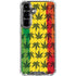 Marijuana Rasta Pattern Galaxy S26 Clear Case