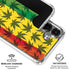 Marijuana Rasta Pattern Galaxy S26 Plus Clear Case