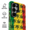Marijuana Rasta Pattern Galaxy S26 Ultra Impact Case