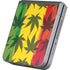 Marijuana Rasta Pattern Galaxy Z Flip6 Skin