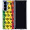 Marijuana Rasta Pattern Galaxy Z Fold6 Clear Case