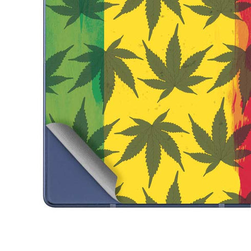 Marijuana Rasta Pattern Galaxy Z Fold6 Skin