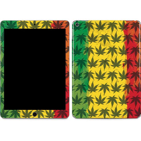 Marijuana Rasta Pattern iPad Skins