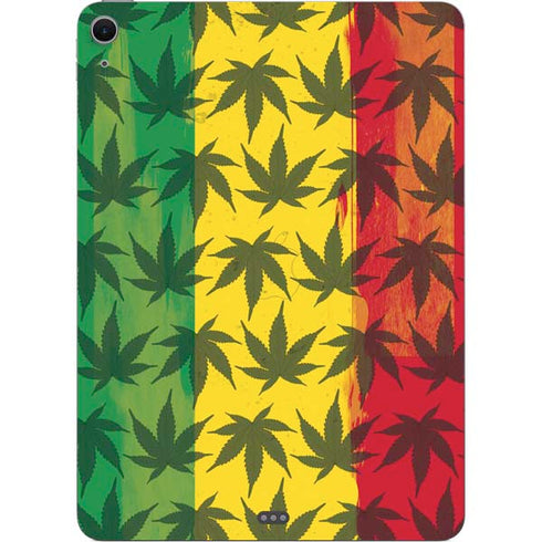 Marijuana Rasta Pattern Apple iPad Air Skin
