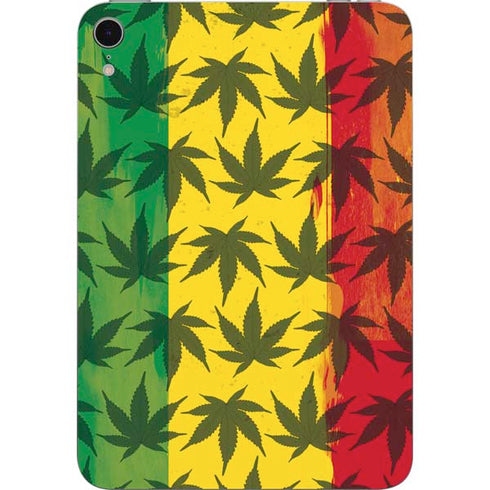 Marijuana Rasta Pattern Apple iPad Mini Skin