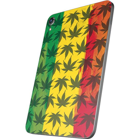Marijuana Rasta Pattern Apple iPad Mini Skin
