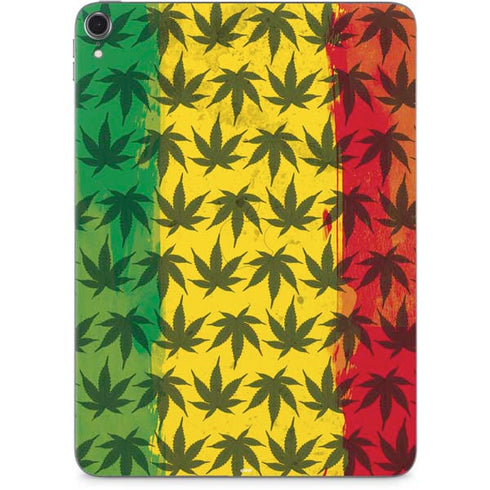 Marijuana Rasta Pattern Apple iPad Pro Skin