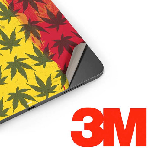 Marijuana Rasta Pattern Apple iPad Pro Skin